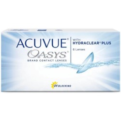 Линзы контактные, Acuvue (Акувью) №6 Оазис bc 8.4 мм (+4.00)