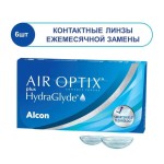 Линзы контактные, Air Optix (Эйр оптикс) №6 плюс гидра глайд bc 8.6 мм (-8.00)