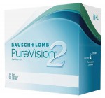 Линзы контактные, PureVision 2 (Пюэвижн 2) №6 HD bc 8.6 (-1.75)