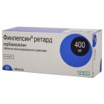 Финлепсин ретард, таблетки пролонгированного действия 400 мг 50 шт