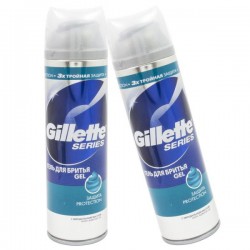 Гель для бритья, Gillette (Жиллет) 200 мл сириес защита