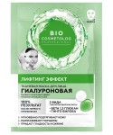 Маска для лица тканевая, BioCosmetolog Professional (БиоКосметолог) 25 мл №1 гиалуроновая лифтинг-эффект