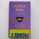 Линзы контактные, Adria (Адрия) №2 О2О2 силикон-гидрогелевые ежемесячные bc 8.6 (-2.00)