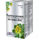 Родиолы розовой экстракт-ВИС, капс. 0.4 г №40