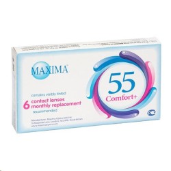 Линзы контактные, Maxima (Максима) №6 55 Комфорт+ 8.6 (-5.75)