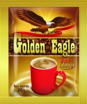 Напиток кофейный, Golden Eagle (Голден Игл) 20 г 48 шт Классик 3в1 растворимый (лента) пакет