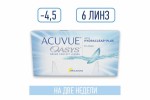 Линзы контактные, Acuvue (Акувью) №6 Оазис bc 8.4 мм (-4.50)